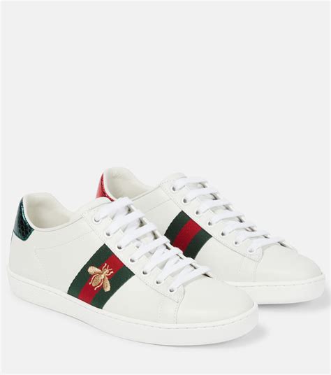 gucci sneaker weiss|white sneakers gucci designer.